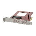 StarTech.com Scheda Adattatore PCI Express ad U.2 NVMe SSD - SFF-8639 da 2,5 PCIe 3.0 x4 PEX4SFF8639