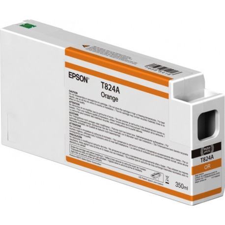 Epson Singlepack Orange T824A00 UltraChrome HDX 350ml C13T824A00