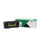 Lexmark 58D2U0E cartuccia toner 1 pz Originale Nero