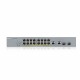 ZyXEL GS1350 18HP EU0101F switch di rete Gestito L2 Gigabit Ethernet 101001000 Supporto Power over Ethernet PoE Grigio