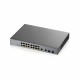 ZyXEL GS1350 18HP EU0101F switch di rete Gestito L2 Gigabit Ethernet 101001000 Supporto Power over Ethernet PoE Grigio
