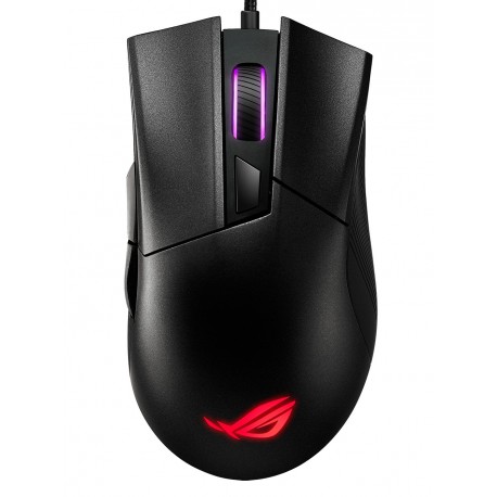 ASUS ROG Gladius II Core mouse Mano destra USB tipo A Ottico 6200 DPI 90MP01D0 B0UA00