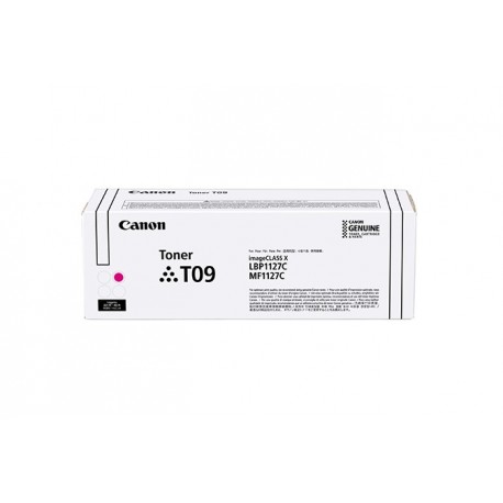 Canon TONER T09 M cartuccia toner 1 pz Originale Magenta 3018C006