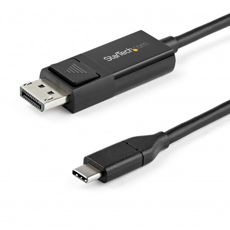 StarTech.com Cavo adattatore da USB C a DisplayPort 1.2 da 2m Cavo video bidirezionale da DP a USB C o USB C a DP 4K 60Hz ...