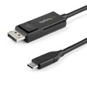 StarTech.com Cavo adattatore da USB C a DisplayPort 1.2 da 2m - Cavo video bidirezionale da DP a USB-C o USB-C a DP 4K 60Hz ...
