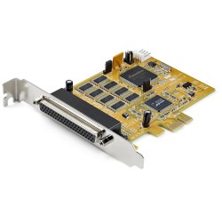StarTech.com Scheda seriale PCI Express a 8 porte Scheda adattatore seriale PCIe RS232 Scheda di espansionecontroller ...