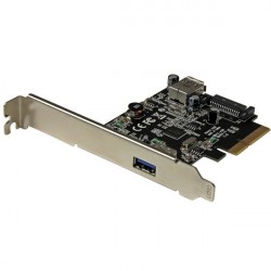 StarTech.com Scheda USB 3.1 a 2 porte 10Gbps USB A, 1x esterna, 1x interna PCIe PEXUSB311EI