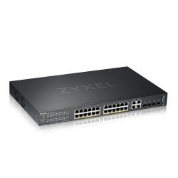 ZyXEL GS2220 28HP EU0101F switch di rete Gestito L2 Gigabit Ethernet 101001000 Supporto Power over Ethernet PoE Nero