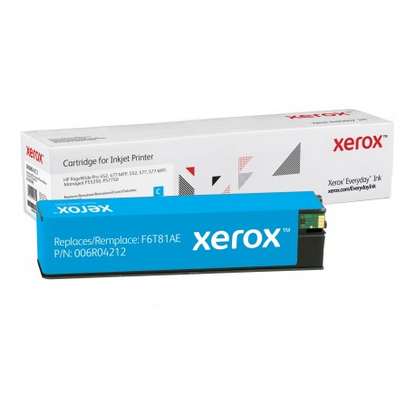 Xerox Everyday Cartuccia PageWide Ciano compatibile con HP F6T81AE, Resa elevata 006R04212