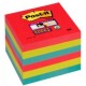 Post It 654 6SS JP Quadrato Blu, Rosso, Giallo 90fogli pouch autoadesiva 76431