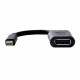DELL 470 13627 cavo e adattatore video 0,203 m 20 pin DisplayPort FM Apple mini DisplayPort M Nero