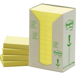 Post It 653 1T pouch autoadesiva Rettangolo Giallo 100 fogli 90257