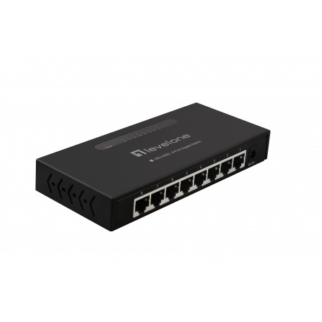 LevelOne GEU 0822 Non gestito Gigabit Ethernet 101001000 Nero