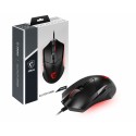 MSI Clutch GM08 mouse Ambidestro USB tipo A Ottico 4200 DPI S12-0401800-CLA