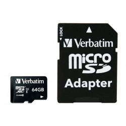 Verbatim Premium 64 GB MicroSDXC Classe 10 44084