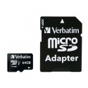 Verbatim Premium 64 GB MicroSDXC Classe 10 44084
