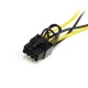 StarTech.com Adattatore cavo di alimentazione SATA a scheda video PCI Express 8 pin da 15 cm SATPCIEX8ADP