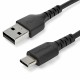 StarTech.com Cavo di Ricarica USB A a USB C da 1m Resistente cavetto USB C di Ricarica Veloce e Sync da USB 2.0 a USB Type...