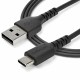 StarTech.com Cavo di Ricarica USB A a USB C da 1m Resistente cavetto USB C di Ricarica Veloce e Sync da USB 2.0 a USB Type...