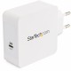 StarTech.com Caricabatterie da parete USB C a 1 porta con tecnologia Power Delivery a 60 W WCH1CEU