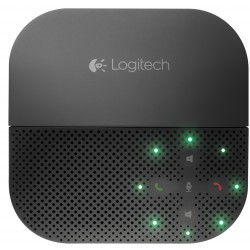 Logitech Mobile Speakerphone P710e vivavoce Telefono cellulare USBBluetooth Nero 980 000742