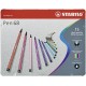 Stabilo Pennarello Premium Pen 68 Scatola in Metallo da 15 colori assortiti 6815 6