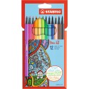 Stabilo Pen 68 marcatore Fine Multicolore 12 pz 6812-7