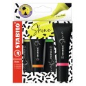 Stabilo Shine - Astuccio in cartone con 4 evidenziatori 764