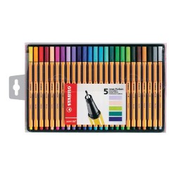 Stabilo point 88 penna tecnica Multicolore 25 pz 8825 1