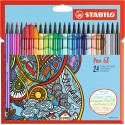 Stabilo Pen 68 marcatore Fine Multicolore 24 pz 6824-7