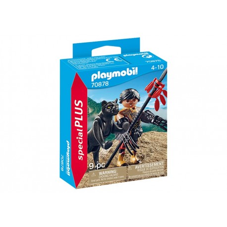 Playmobil WARRIOR WITH PANTHER