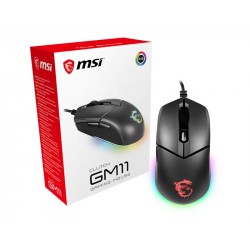 MSI Clutch GM11 mouse USB Ottico 5000 DPI Ambidestro S120401650CLA