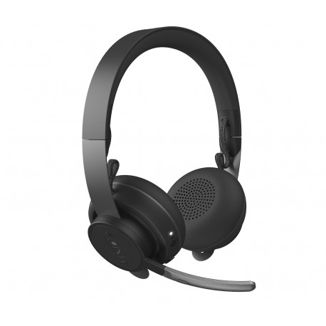 Logitech Zone Plus Auricolare Wireless A Padiglione Ufficio Bluetooth Grafite 981 000859