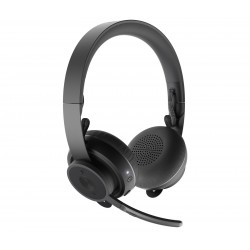 Logitech Zone Plus Auricolare Wireless A Padiglione Ufficio Bluetooth Grafite 981 000919