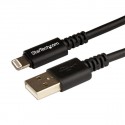 StarTech.com Cavo connettore lungo Lightning a 8 pin Apple a USB per iPhone iPod iPad nero 3 m USBLT3MB