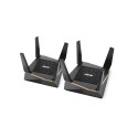 ASUS AiMesh AX6100 router wireless Gigabit Ethernet Banda tripla 2.4 GHz5 GHz5 GHz 4G Nero 90IG04P0-MO3020