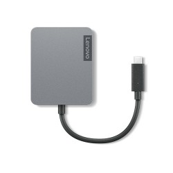 Lenovo 4X91A30366 hub di interfaccia USB 2.0 Type C Grigio