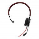 Jabra Evolve 40 MS Mono USB-C Auricolare Cablato A Padiglione Ufficio USB tipo-C Bluetooth Nero 6393-823-189