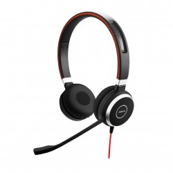 Jabra Evolve 40 MS Stereo USB C Auricolare Cablato A Padiglione Ufficio USB tipo C Nero 6399 823 189