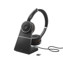 Jabra Evolve 75 UC Stereo Auricolare Con cavo e senza cavo A Padiglione Ufficio Micro-USB Bluetooth Nero 7599-838-199