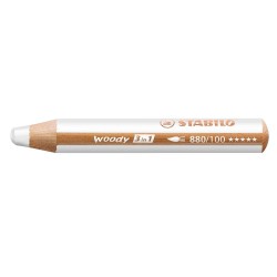 Stabilo woody 3 in 1 Bianco 1 pz 880100