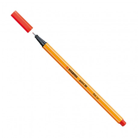 Stabilo point 88 penna tecnica Fine Rosso 8848