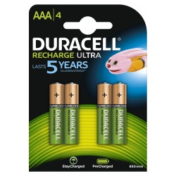 Duracell RECHARGE ULTRA Batteria ricaricabile Mini Stilo AAA 803824