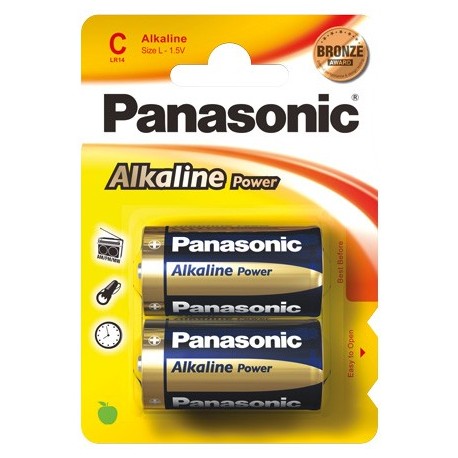 Panasonic LR14 2 BL Alkaline Power Single use battery C Alcalino 1,5 V POWER14