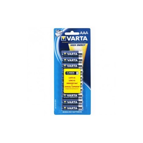 Varta High Energy AAA, 10 pcs Batteria monouso Mini Stilo AAA Alcalino 04903121461