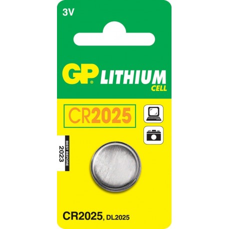 GP Batteries Lithium Cell CR2025 Batteria monouso Litio IC GP2183