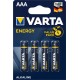 Varta Energy AAA Batteria monouso Mini Stilo AAA Alcalino 14103229414