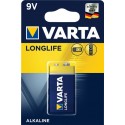 Varta Longlife Extra 9V Batteria monouso Alcalino 4122101411