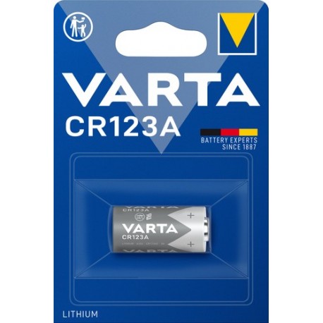 Varta LITHIUM Cylindrical CR123A Blister 1 06205 301 401