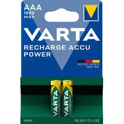 Varta Rech. Accu Power AAA 1000mAh BLI 2 05703 301 402